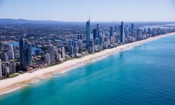Gold coast beach